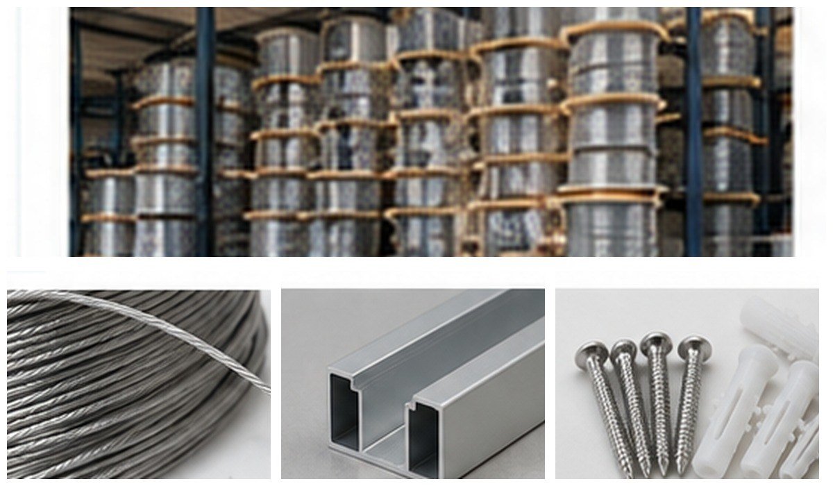 Invisible Grill Material Supplier in India – Bulk Material Enquiries realistic product illustration